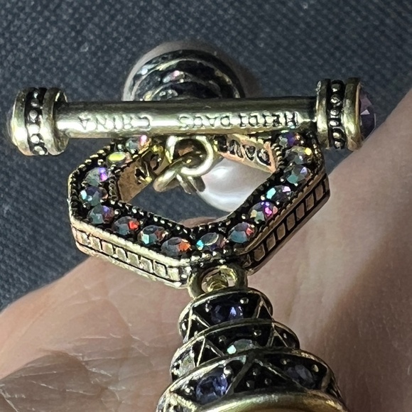 Heidi Daus "Lavish Layers" 6 PIECE SET Necklace, 3 Bracelet, Earrings, Ring - Picture 14 of 16